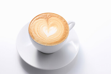 カプチーノのハート