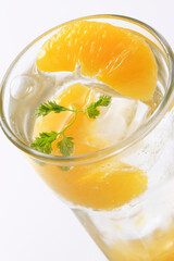 夏みかんのソーダ