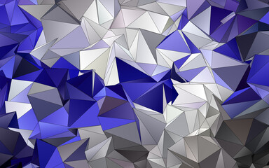 3d Triangles, abstract  background. Design wallpaper.