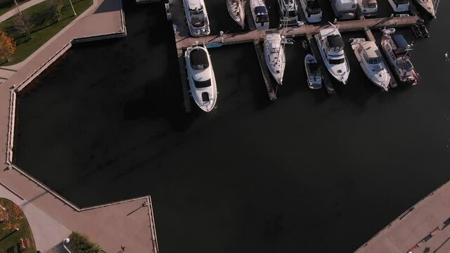 Aerial Drone Footage, Marina