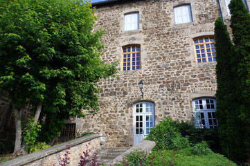Fototapeta na wymiar Château des Évêques-du-Puy, Monistrol-sur-Loire