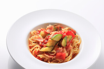 トマトソーススパゲティ