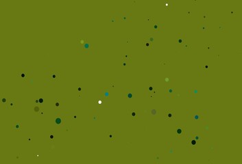 Light Blue, Yellow vector texture with disks.