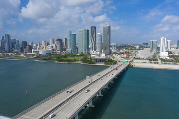 Downtown Causeways Downtown Miami Ocean