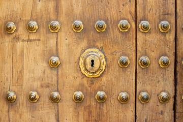 Old doors of Cordoba Spain