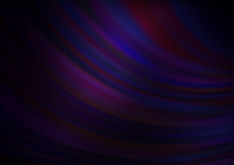 Dark Purple vector pattern with liquid shapes. An elegant bright illustration with gradient. A completely new marble design for your business.