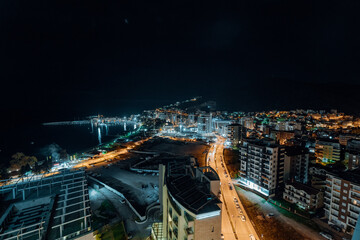 Obraz premium Nacht in der Stadt