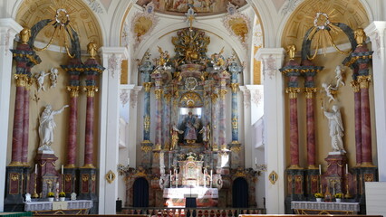 Fototapeta na wymiar Wallfahrtskirche Unsere Liebe Frau Bobingen