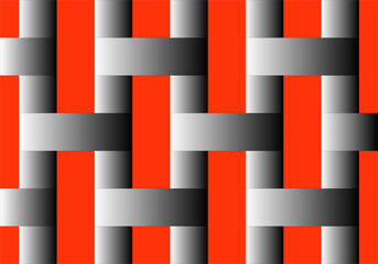 Barrotes de una cárcel o prisión sobre fondo naranja