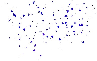 Light Purple vector texture in triangular style. Illustration with set of colorful triangles. Best design for your ad, poster, banner.