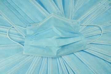 Medical mask. Protection from coronavirus.