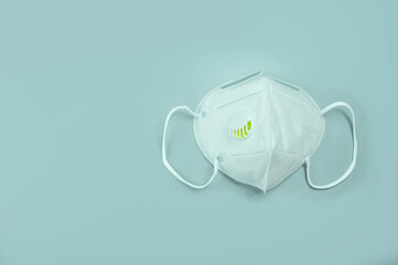 Medical mask. Protection from coronavirus.