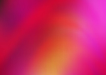 Dark Pink, Yellow vector blurred shine abstract background. A vague abstract illustration with gradient. The template for backgrounds of cell phones.
