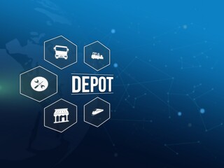 Fototapeta premium depot