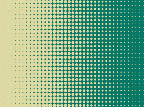 A pale yellow and sage green halftone dots texture. Ideal for use as a background image or to add graphic texture to your designs.