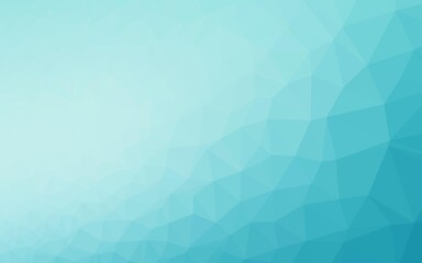 Obraz premium Light BLUE vector shining triangular pattern. Shining colored illustration in a Brand new style. Elegant pattern for a brand book.