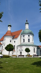 Fototapeta na wymiar Wallfahrtskirche Maria Hilf Klosterlechfeld