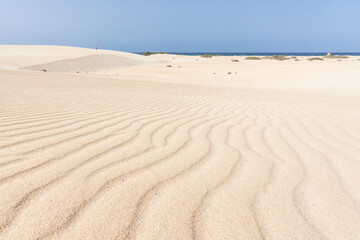 The Dunes of Corralejo. Fuerteventura, Canary Islands. Spain.