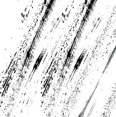 Vector brush sroke texture. Distressed uneven grunge background. Abstract distressed vector illustration. Overlay over any design to create interesting effect and depth. Black isolated on white. EPS10