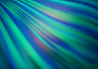 Light BLUE vector template with bent lines. Brand new colored illustration in marble style with gradient. Marble design for your web site.