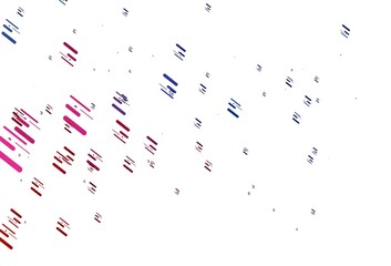 Light Blue, Red vector pattern with narrow lines.