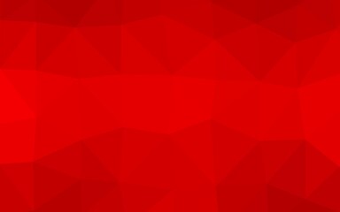 Light Red vector abstract polygonal texture. An elegant bright illustration with gradient. Brand new design for your business.