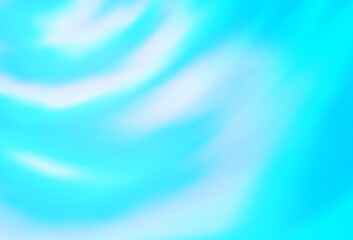 Light BLUE vector blurred shine abstract background.