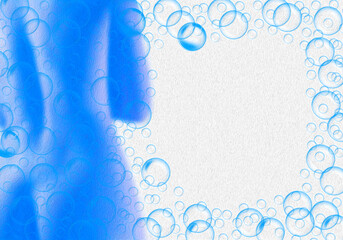bain thalasso air bulles savon - obrazy, fototapety, plakaty