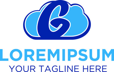 Cloud Letter G Logo 