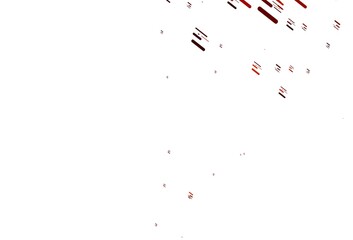 Light Orange vector texture with colorful lines.