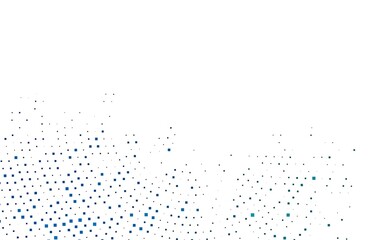 Light BLUE vector cover in polygonal style. Glitter abstract illustration with rectangular shapes. Modern template for your landing page.