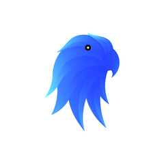 blue bird illustration