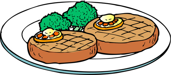 ハンバーグステーキ