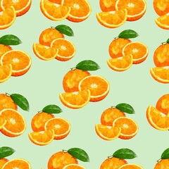Orange pattern