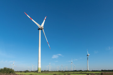 Fototapeta premium Windkraftanlage