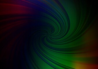 Dark Multicolor, Rainbow vector blurred and colored background. Colorful illustration in abstract style with gradient. The background for your creative designs.
