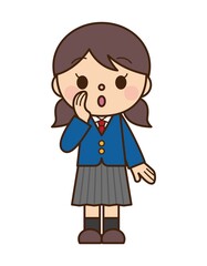 耳打ち 学生 女性