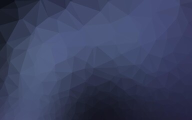 Dark BLUE vector abstract polygonal texture. Colorful illustration in abstract style with gradient. Brand new design for your business.