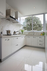 modern kitchen interior