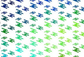 Light Black vector backdrop with long lines.