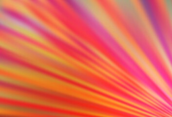 Light Red vector background with straight lines.