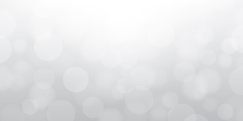 Light blurred bokeh background. Vector.