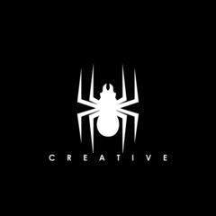 Abstract Spider Logo Design Vector
