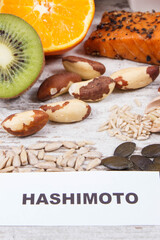 Best nutritious food for healthy thyroid. Natural eating containing vitamins