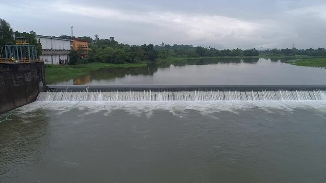 Slider of Pisa Dam ,Kalyan,Maharashtra
This Particular drone shot is a slider which was captured to get a closeby look