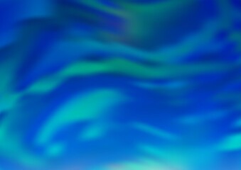 Light BLUE vector bokeh and colorful pattern. Creative illustration in halftone style with gradient. The best blurred design for your business.