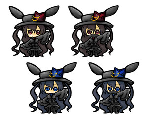 原宿系の可愛いゴシック調ロリィタ