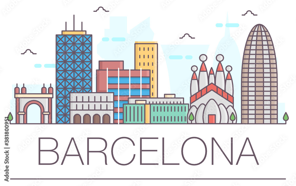 Sticker barcelona