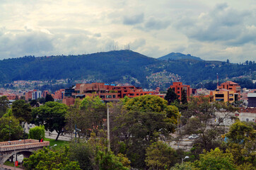 Cuenca, Ecuador - View of Cuenca from Calle Larga