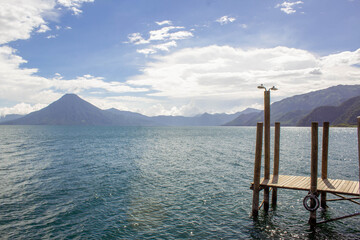 Beautiful photo of Atitlan Lake Guatemala, Panajachel
